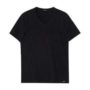 TOM FORD Logo V-Neck T-Shirt Herren T4M09 1040 002 45704995