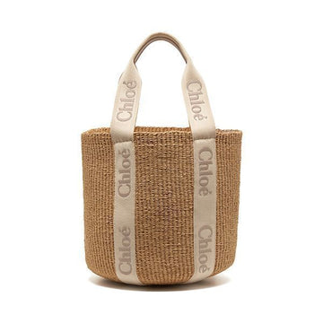 Chloe Woody Large Basket Tote Bag 112714459