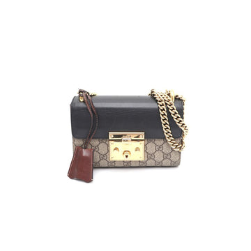 Gucci Padlock Supreme Small GG Chain Shoulder Bag and Crossbody Bag 409487 156208459