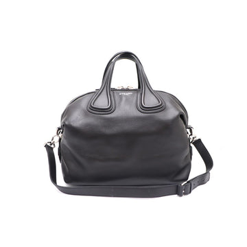 GIVENCHY Kalfshaut Schwarze Nightingale Medium Tote Bag Schultertasche 82710286 156208645