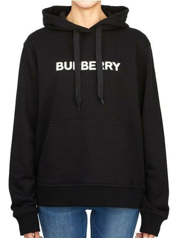Burberry Logo Print Cotton Hoodie 8054386 133022815
