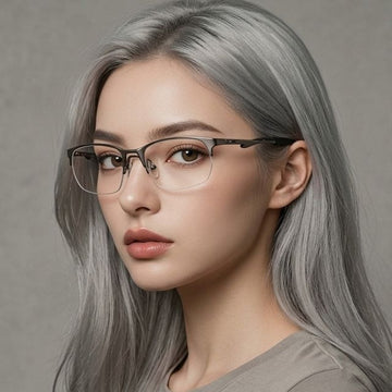 OAKLEY OX5152 0256 ワイヤータブ 2.0 RX チタン 半無テ 男性 女性 デイリー 156209470