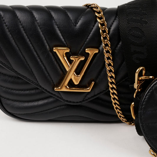 Louis Vuitton New Wave Multi Pochette Shoulder Crossbody Bag 155270722 [P]
