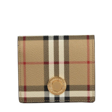 BURBERRY [] チェック ロゴ レディース 二つ折り財布 8094425 117881689