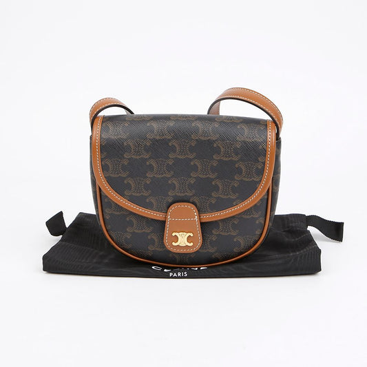 CELINE Mini Triope Canvas Schultertasche 155791012 [P]