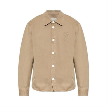 AMI Baumwollstrick Overshirt 156210085