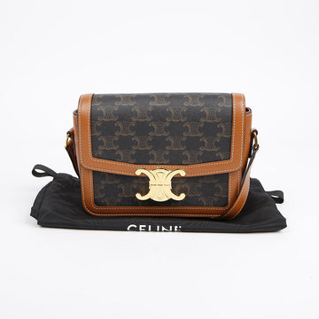 Celine Triope Tin Shoulder Crossbody Bag 156048538