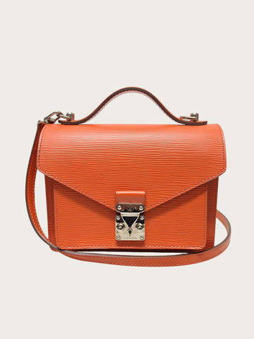 Louis Vuitton Orange Epi Montsouris 2-way Bag 156210411