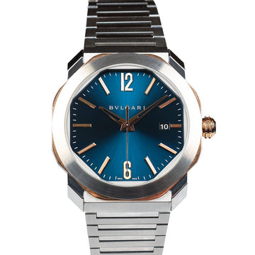 BULGARI OCTO Roma Kombi Blau Zifferblatt 41MM 103205 OCP41SG 66503156