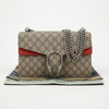 GUCCI Dionysus GG Kleine Kettenhandtasche Beige Rot 155790588 [P]