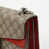 GUCCI Dionysus GG Kleine Kettenhandtasche Beige Rot 155790588 [P]