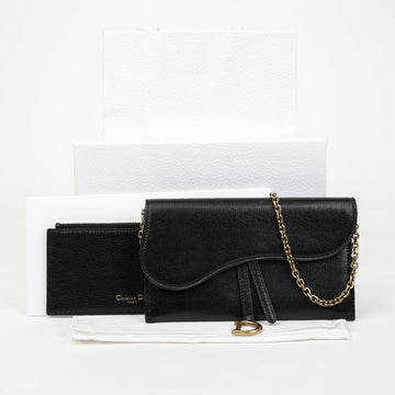 Dior S5614CCEH Saddle Chain WOC Crossbody Bag 155791524