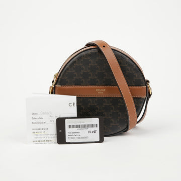 CELINE Runde Puls Tasche mit Tragegurt 155792849