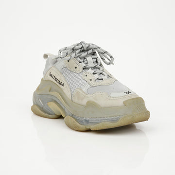BALENCIAGA Triple S Clear Sole Sneakers 34 155912023