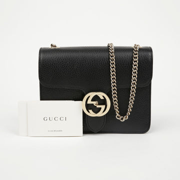 GUCCI Interlocking Ketten Schulter Crossbody Tasche 155912112