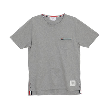 THOM BROWNE 4サイズ トリコロール ポケット Tシャツ 155994692