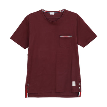 Thom Browne MJS010A Size 4 Striped Pocket T-Shirt 155994693