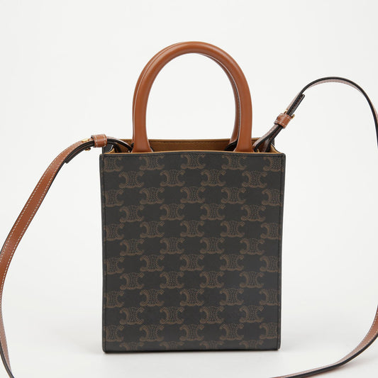 CELINE Vertikale Mini Tote Schultertasche 194372BZK 155997881 [P]