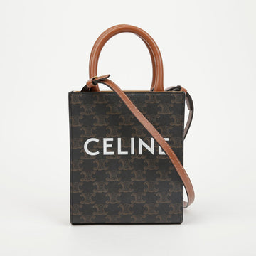 CELINE Vertikale Mini Tote Schultertasche 194372BZK 155997881