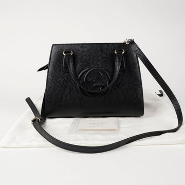 Gucci Soho Small Tote Shoulder Bag 607722 155384668