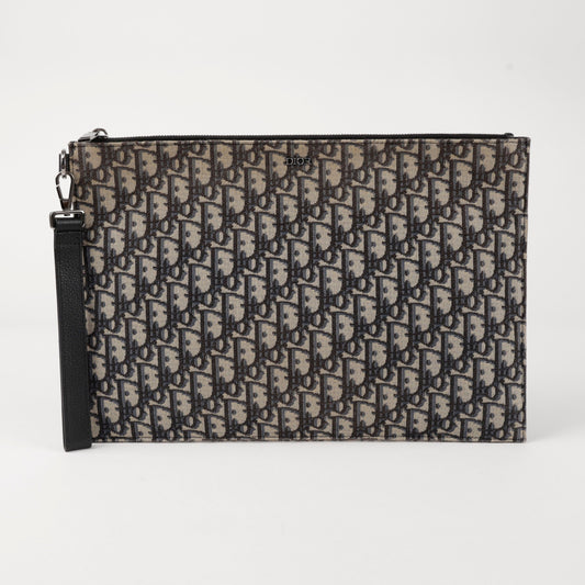 Dior Oblique A4 Strap Pouch 155437559 [P]