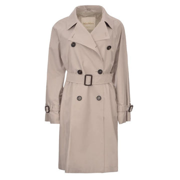 MaxMara Belted Trench Coat Ecru 2419021014 002 153212694