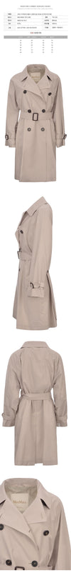 MaxMara Belted Trench Coat Ecru 2419021014 002 153212694 [P]
