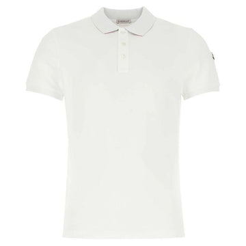 Moncler 23SS Logo Patch Hidden Detail Collar T-Shirt White 8A705 10 84556 001 48274555