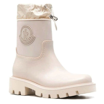 Moncler 25SS Kickstream Mid Rain Boots Ivory 4G000 80 M4522 032 123678976
