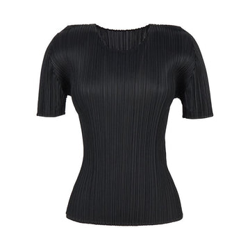ISSEY MIYAKE Plisseefalten Kurzarmshirt PP66 JK103 15 156234881
