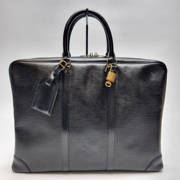 Louis Vuitton Epi Document Portfolio Black Briefcase 156235647