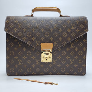 LOUIS VUITTON Monogram Serviette Aktentasche Unisex (hochwertig, Aktentasche) 156240701