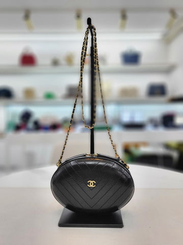 CHANEL Round Bag Cylindrical Bag Evening Crossbody Bag 26 SKU AS0204 156240729