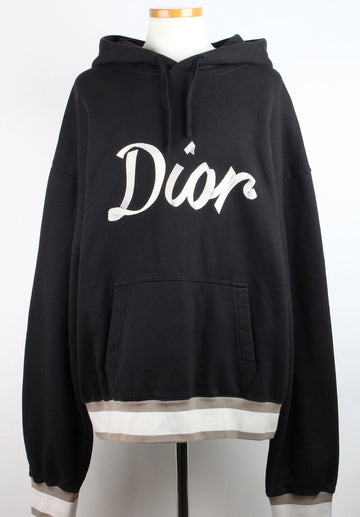 Dior Embroidered 47 Logo Oversized Hoodie Black XXL(110) 156241595