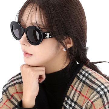 CELINE Trionf Oval Sonnenbrille 01A 156242219