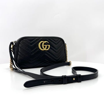 Gucci GG Marmont Small Crossbody & Shoulder Bag Black (447632) 156242448