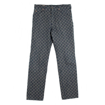 GUCCI Geco Waschbare GG Denim-Hose 34 156242510