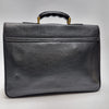 Fendi Leather Gold Briefcase Unisex Document Bag Vintage Style 604-69 156242884 [P]