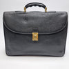 Fendi Leather Gold Briefcase Unisex Document Bag Vintage Style 604-69 156242884 [P]