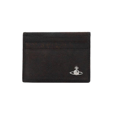 VIVIENNE WESTWOOD スエードレザーのカードケース 156243262