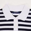 SAINT JAMES Damen Poloshirt Carola R Blanc Marine SS25 156243286 [P]