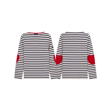 SAINT JAMES ECRU MARINE SS26 Damen T-Shirt 156243290