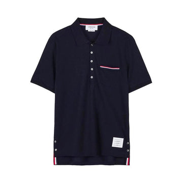 Thom Browne Pique Pocket Polo Shirt 156243321