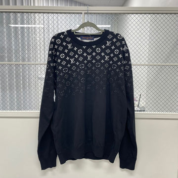 LOUIS VUITTON グラデーションコットンニットトレーナー 1AFAPY 156243398