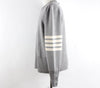 THOM BROWNE Dreiecksarmband Milano-Stich Strick grau 5 156243430 [P]