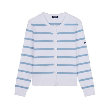 Saint James PERPIGNAN BLANC NUANCE SS26 Women's Cardigan 156244678