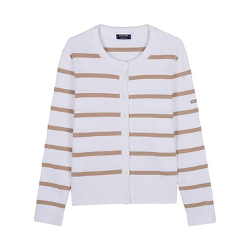 SAINT JAMES PERPIGNAN BLANC TOILE SS26 Damen Cardigan 156244680