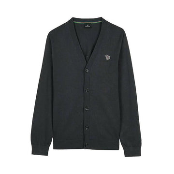 PAUL SMITH M21858 76 SS26 Herren Zebra-Logo Strickjacke 156244702