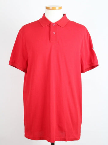 Moncler Short Sleeve T-Shirt PK Red L(100) 156244751