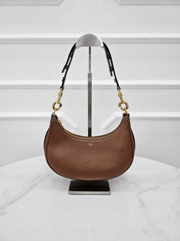 Celine Smooth Calfskin Medium Aba Bag Tan 196923DGQ 156245104